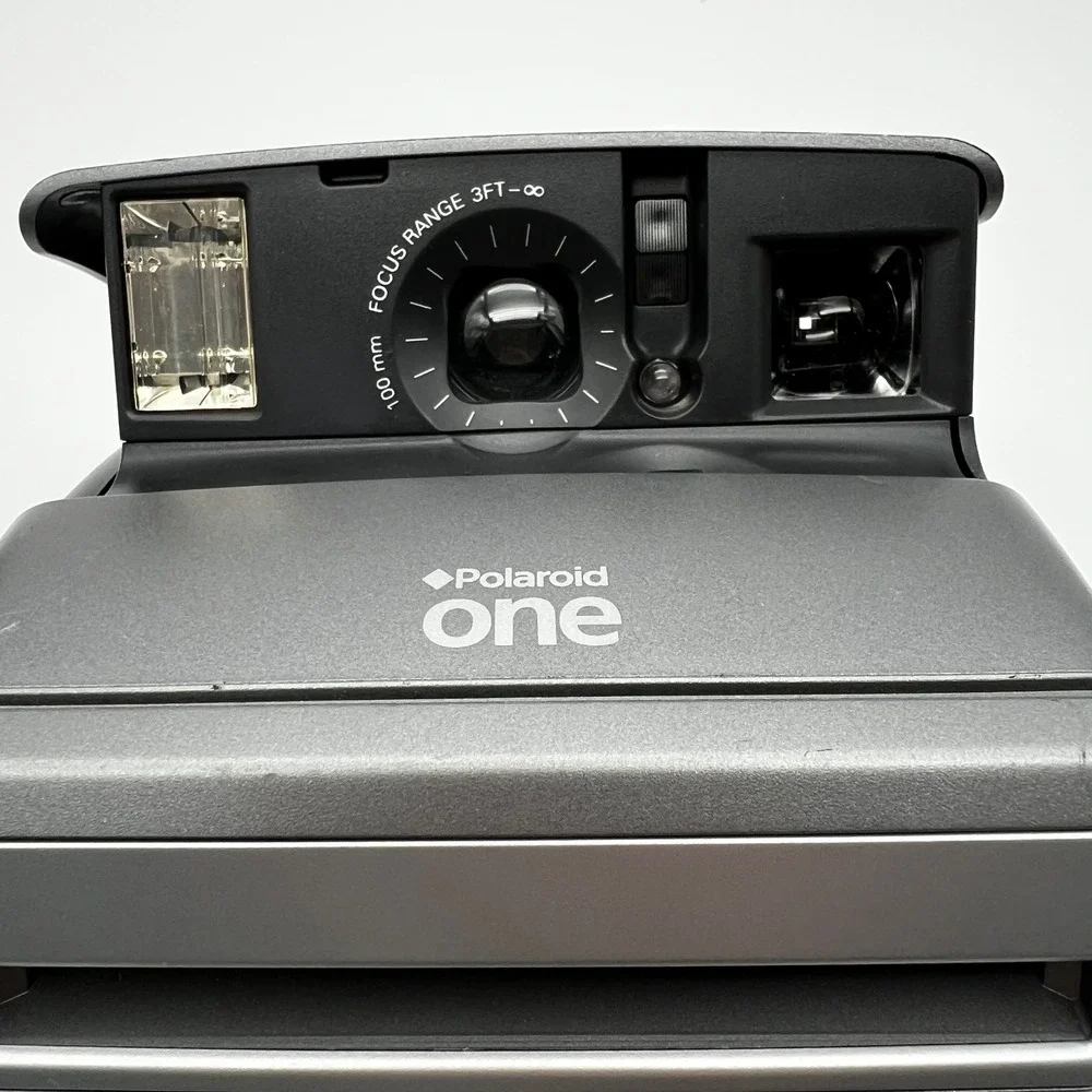 Polaroid One Vintage Instant Camera Silver / Gray Retro Film Photography Gift